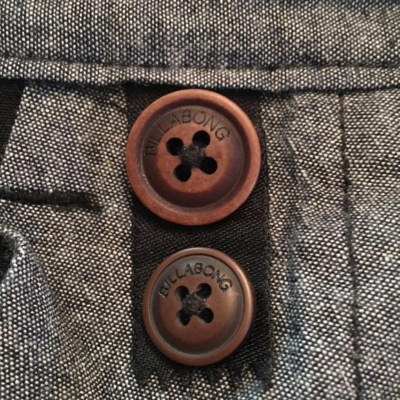 Billabong Black Bermuda Chino Shorts - Picture 9 of 14